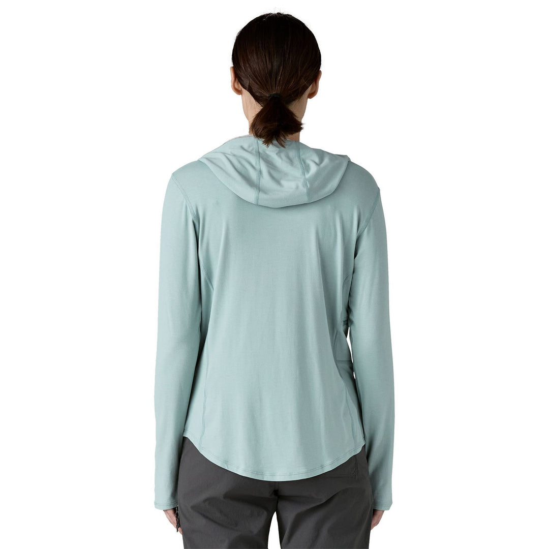 Patagonia Women's Tropic Comfort Natural Hoody Thermal Blue Image 04