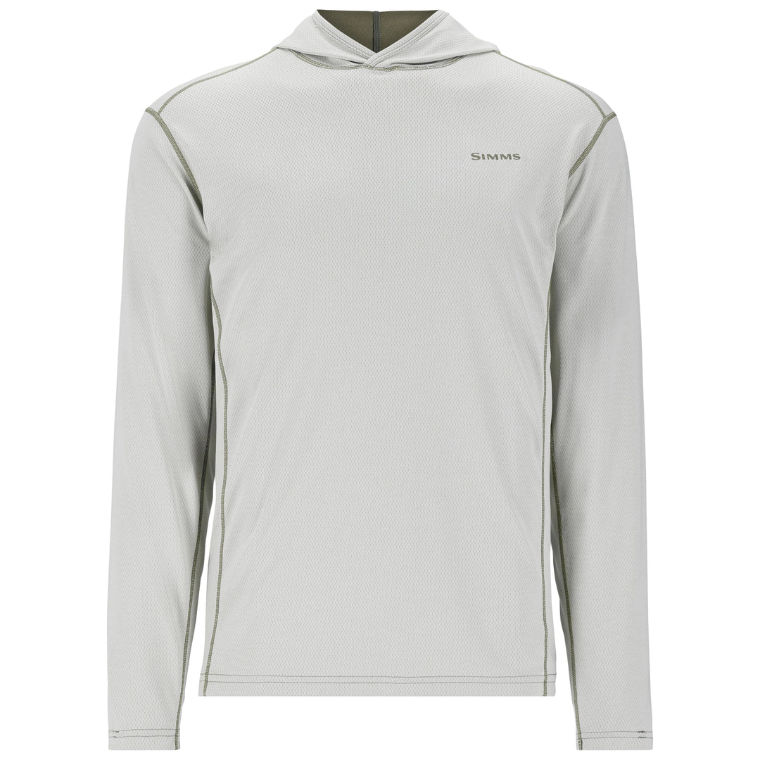 Simms Men's BugStopper Hoody Aspen Heather Image 01