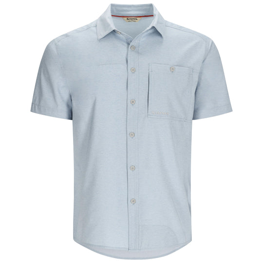 Simms Challenger SS Shirt Steel Blue Image 01