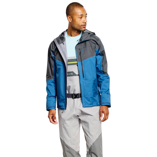 Orvis Men's Ultralight Wading Jacket Lake Blue Image 05