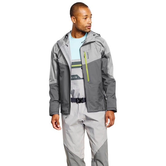 Orvis Men's Ultralight Wading Jacket Steel Image 05