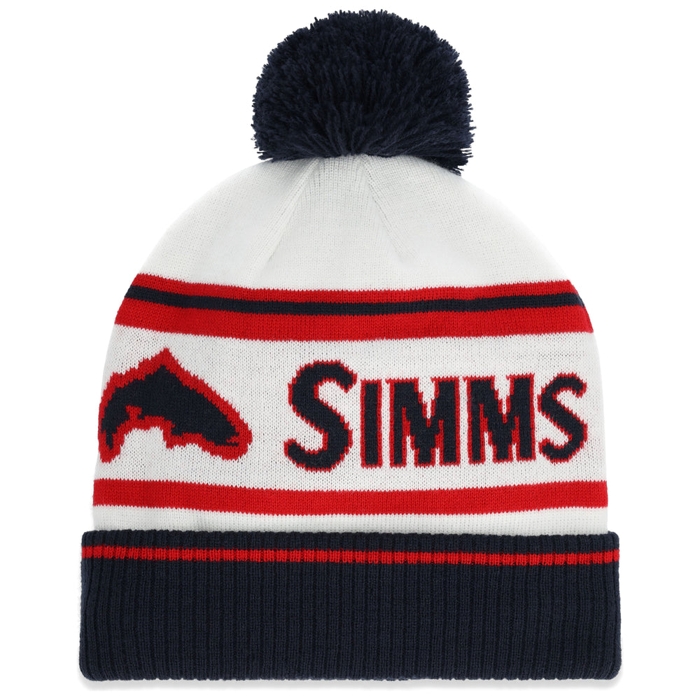 Simms Tip-Up Pom Beanie Americana Image 02