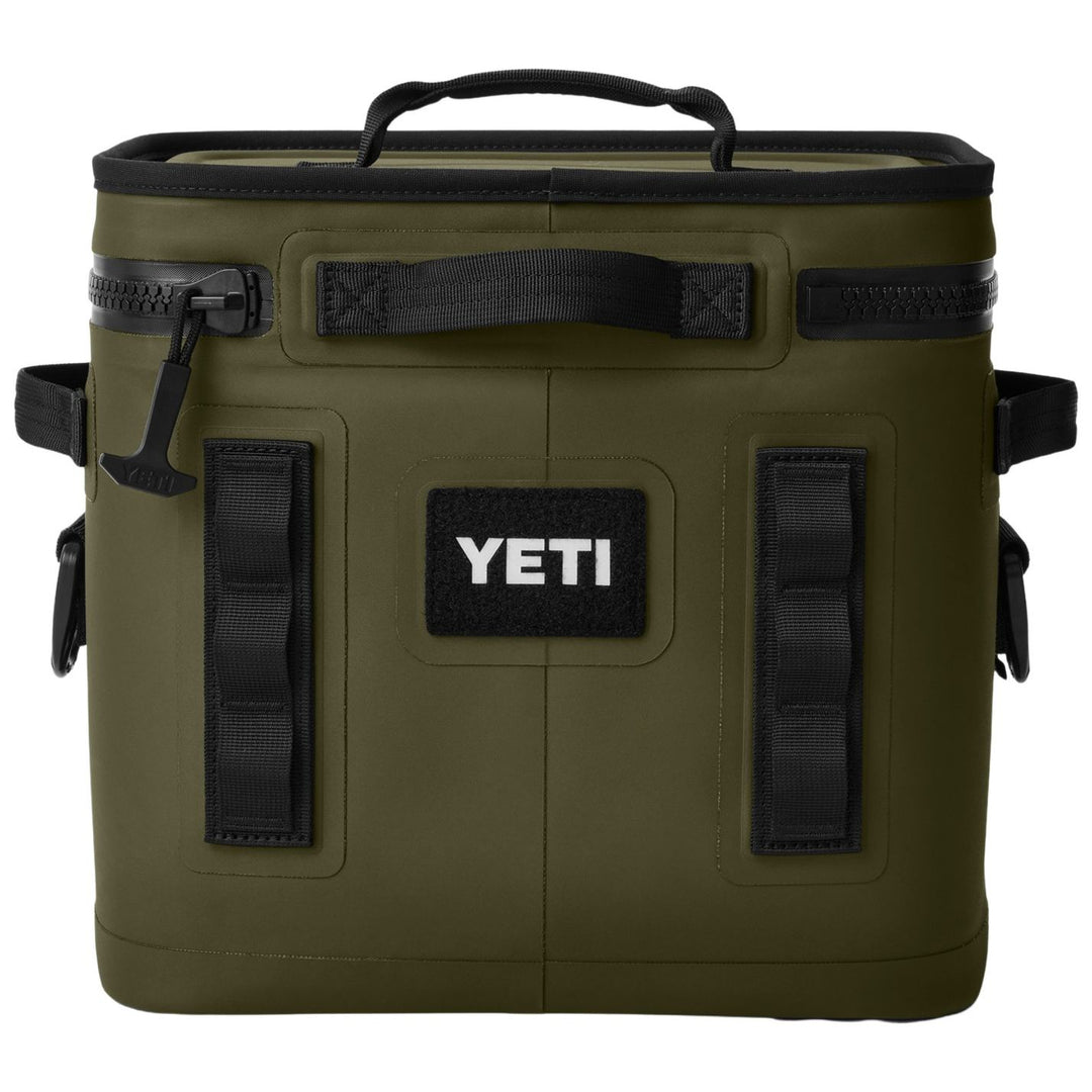 YETI Hopper Flip 12 Soft Cooler Olive / Black Image 05