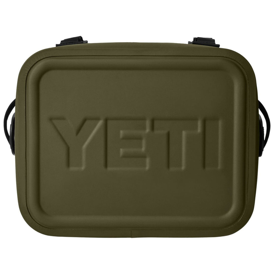 YETI Hopper Flip 12 Soft Cooler Olive / Black Image 06