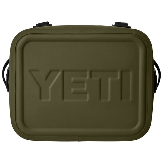 YETI Hopper Flip 12 Soft Cooler Olive / Black Image 06