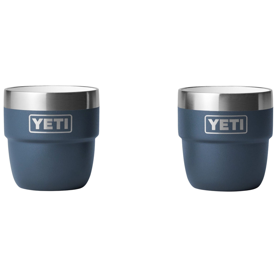 YETI Rambler 4 Oz Stackable Cups 2 Pack Navy Image 01