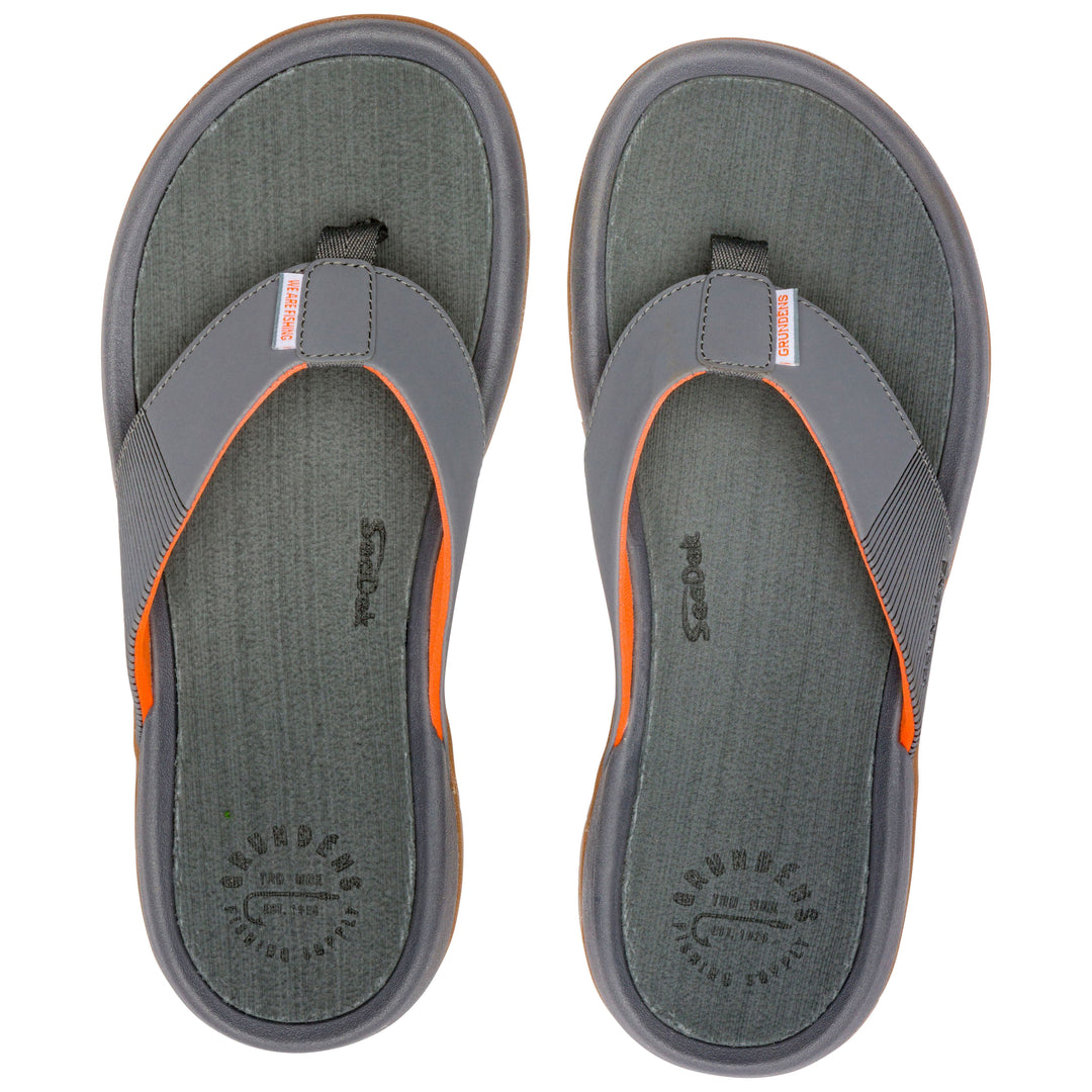Grundens Men's Fishfinder Sandal Anchor Image 05