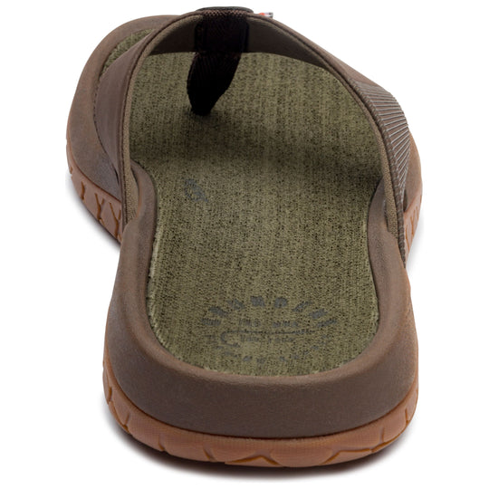 Grundens Men's Fishfinder Sandal Dark Brown Image 04