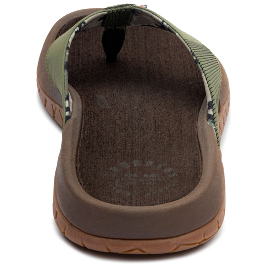 Grundens Men's Fishfinder Sandal Deep Lichen Green Image 04