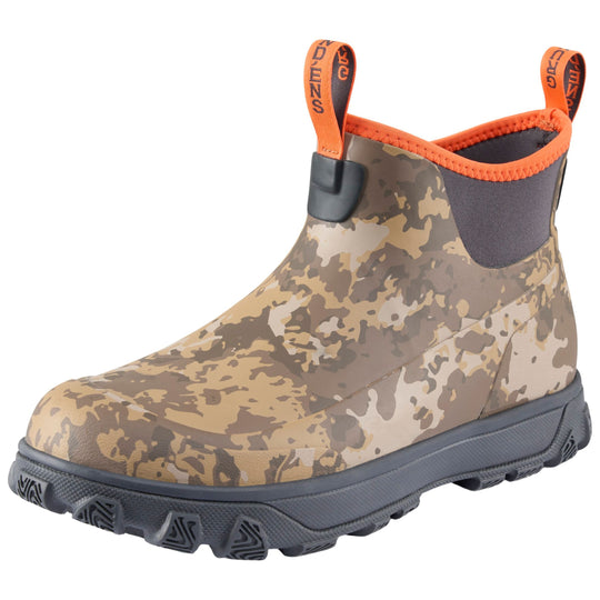 Grundens Men's Deviation 6 Inch Ankle Boot Whiskey Camo Image 02
