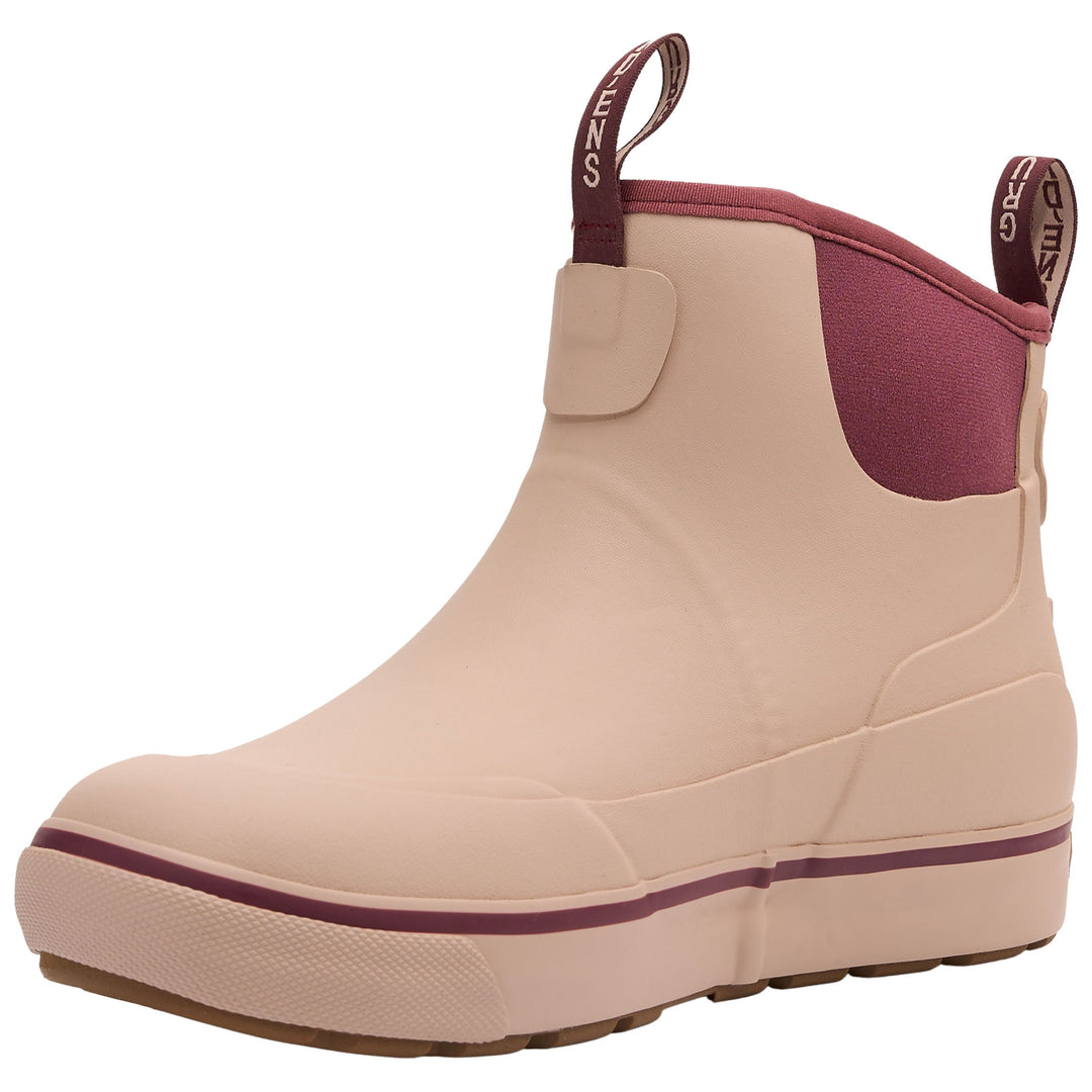 Grundens Women's Deck-Boss Ankle Boot Dusty Rose Image 02