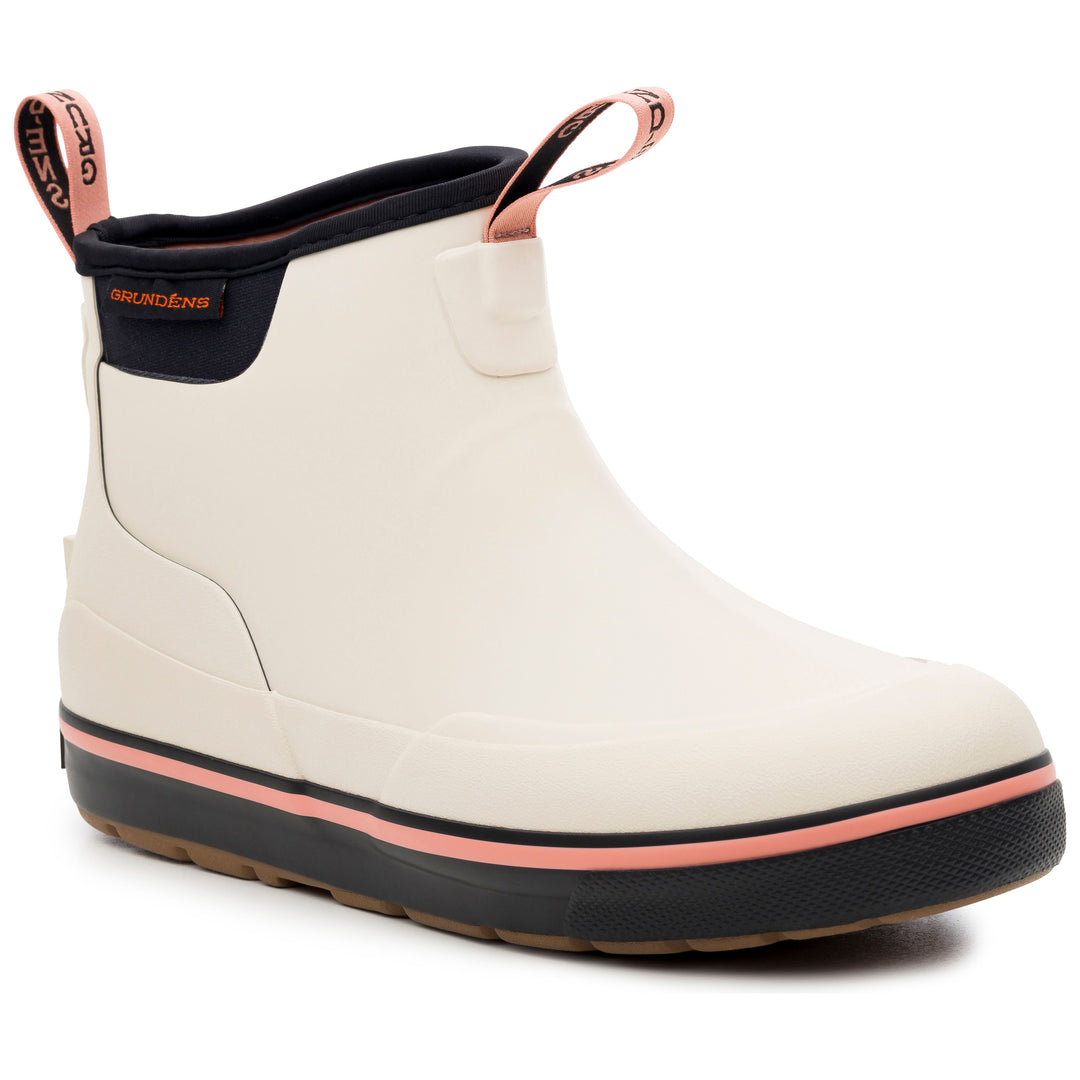 Grundens Women's Deck-Boss Ankle Boot Fog Image 01