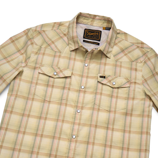Howler Brothers H Bar B Tech Longsleeve Isley Plaid : Hemp Image 02