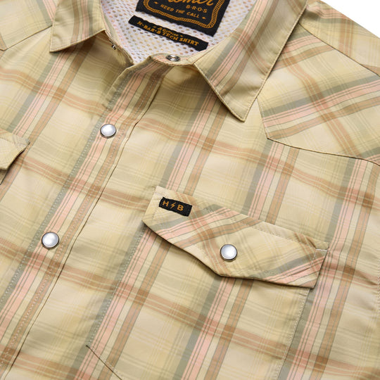 Howler Brothers H Bar B Tech Longsleeve Isley Plaid : Hemp Image 03