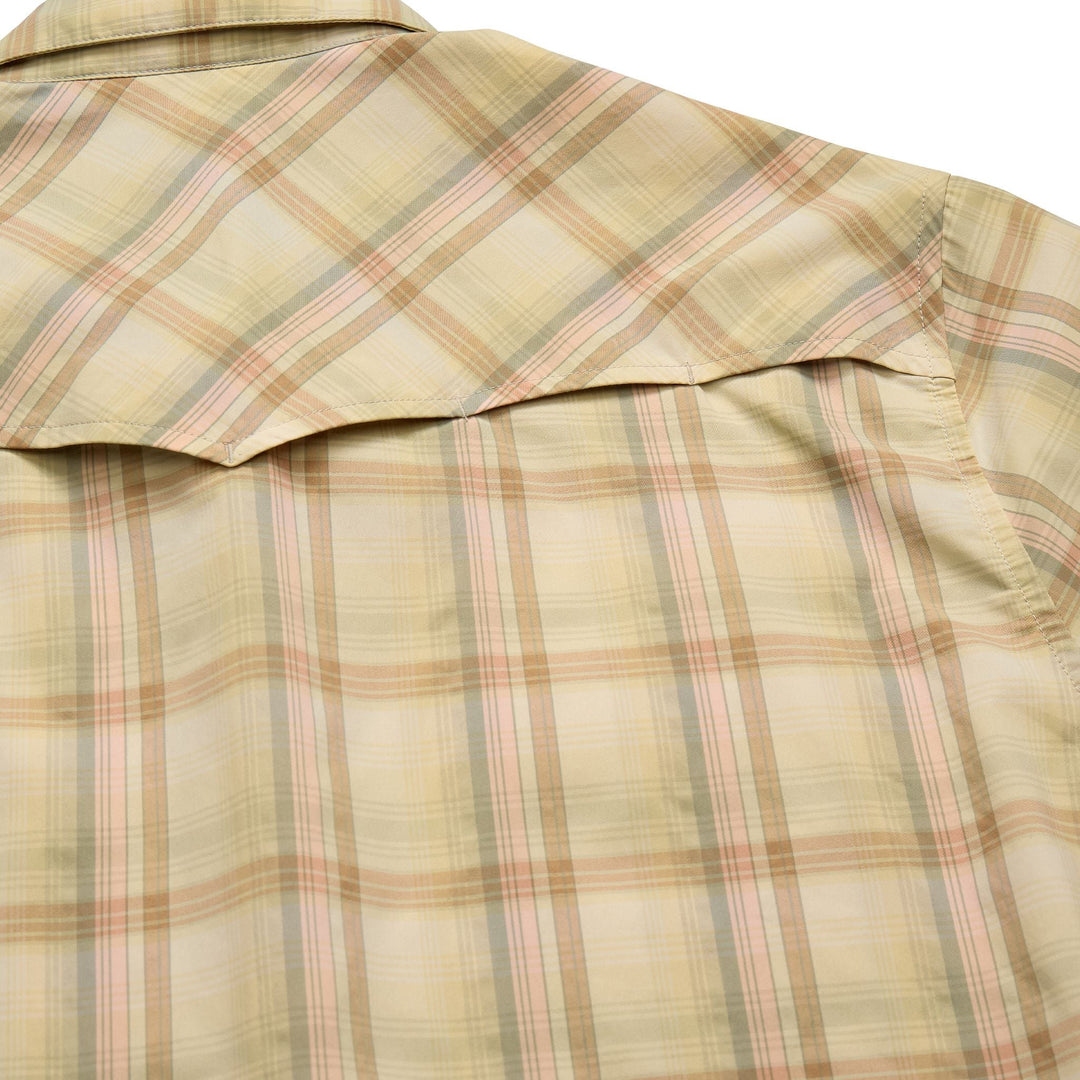 Howler Brothers H Bar B Tech Longsleeve Isley Plaid : Hemp Image 04