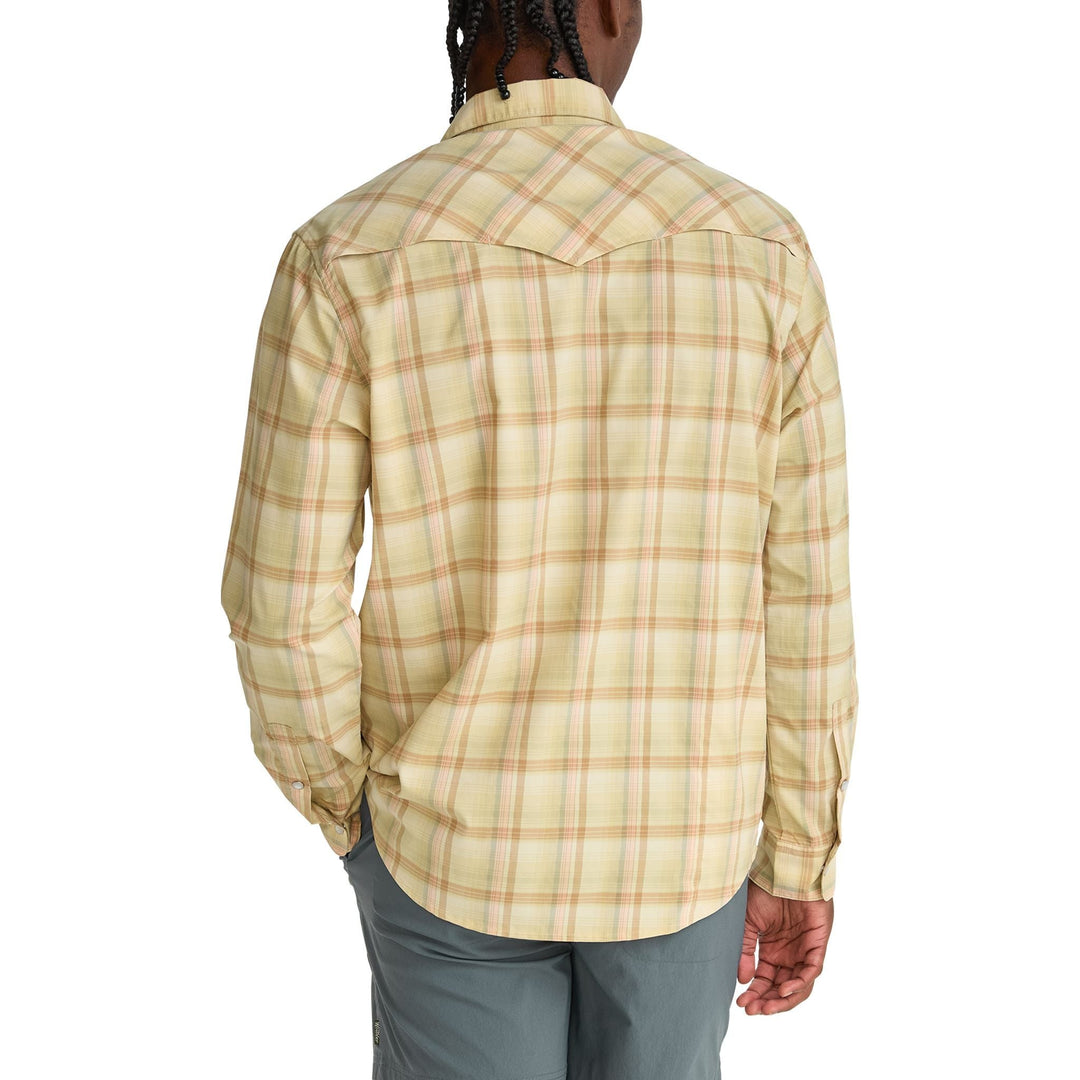 Howler Brothers H Bar B Tech Longsleeve Isley Plaid : Hemp Image 06