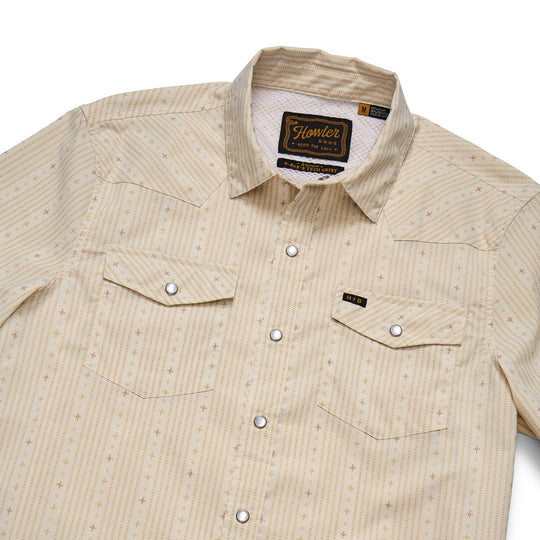 Howler Brothers H Bar B Tech Longsleeve Supernova Stripe : Leche Image 02