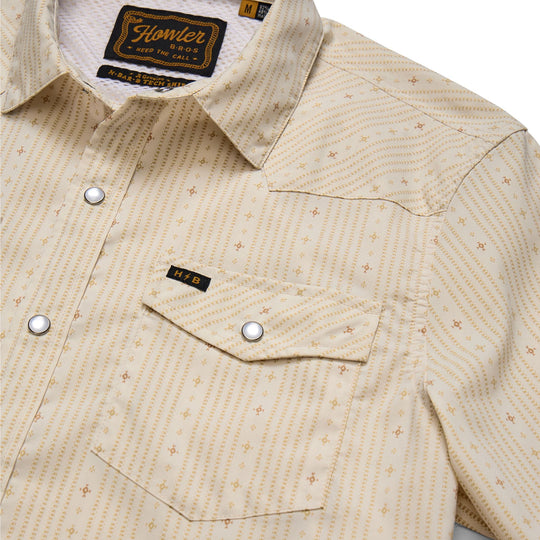 Howler Brothers H Bar B Tech Longsleeve Supernova Stripe : Leche Image 04