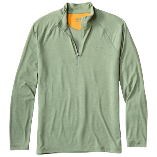 Orvis Dricast 1/4 Zip Aloe Image 01