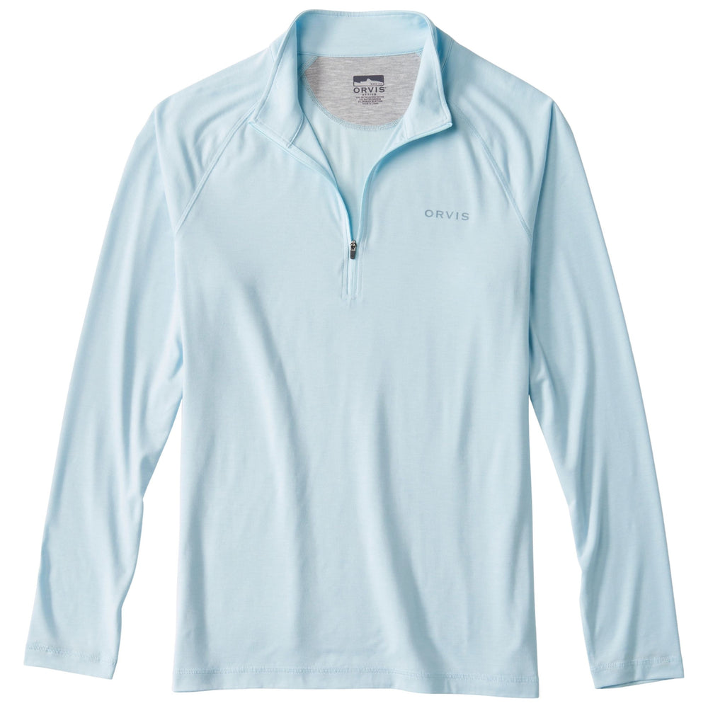 Orvis Dricast 1/4 Zip Blue Mist Image 01