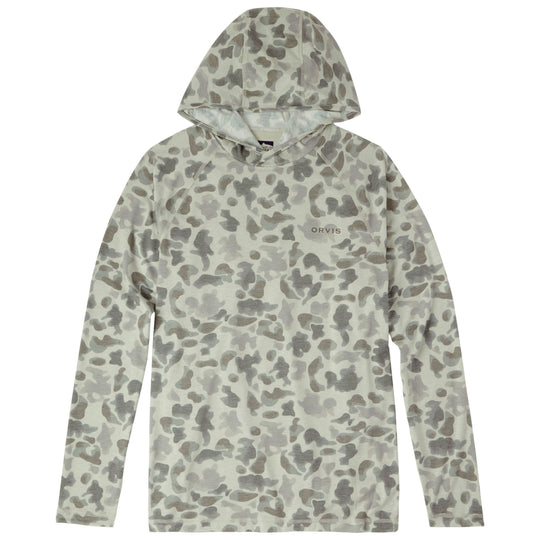 Orvis Men's Dricast Hoodie Celadon Camo Image 01
