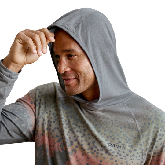 Orvis Men's Dricast Hoodie Steelhead Image 05