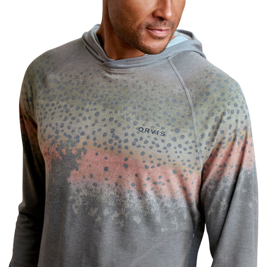 Orvis Men's Dricast Hoodie Steelhead Image 06
