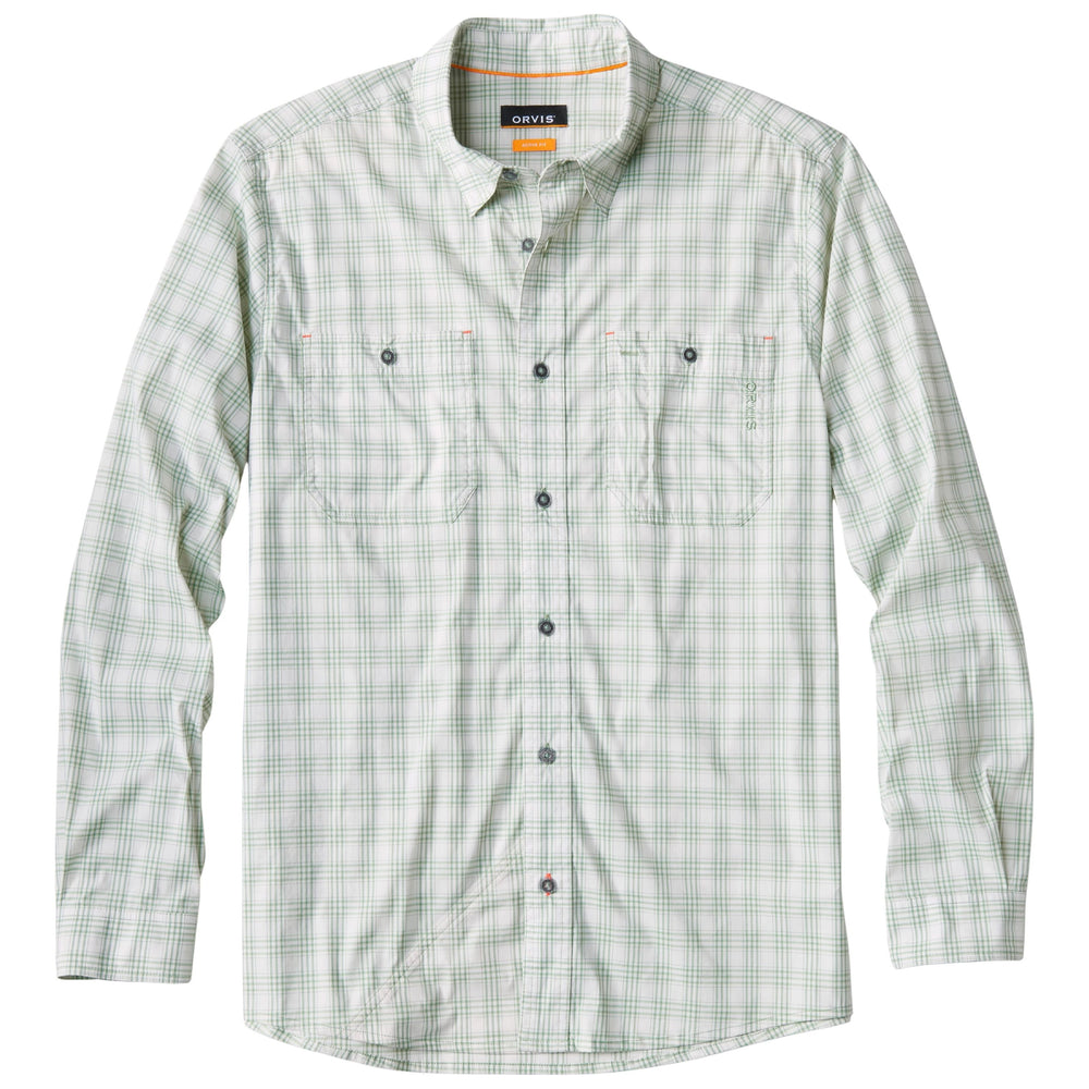 Orvis Men's River Guide Long Sleeve Shirt 2.0 Aloe Image 01