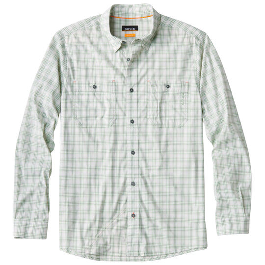 Orvis Men's River Guide Long Sleeve Shirt 2.0 Aloe Image 01
