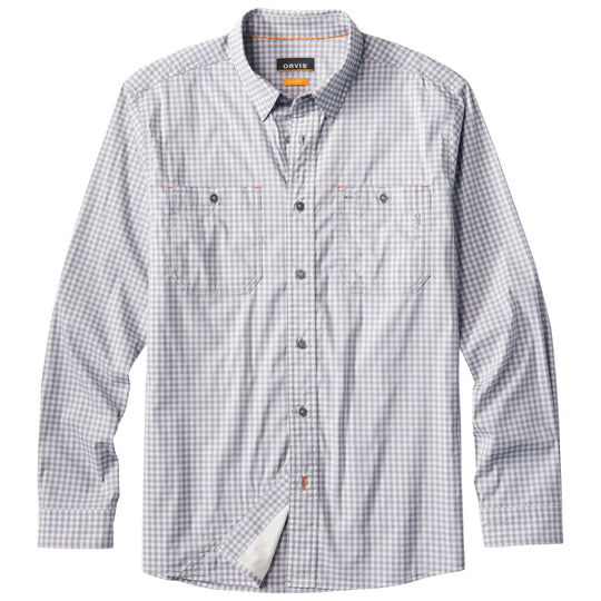 Orvis Men's River Guide Long Sleeve Shirt 2.0 Titanium Image 01