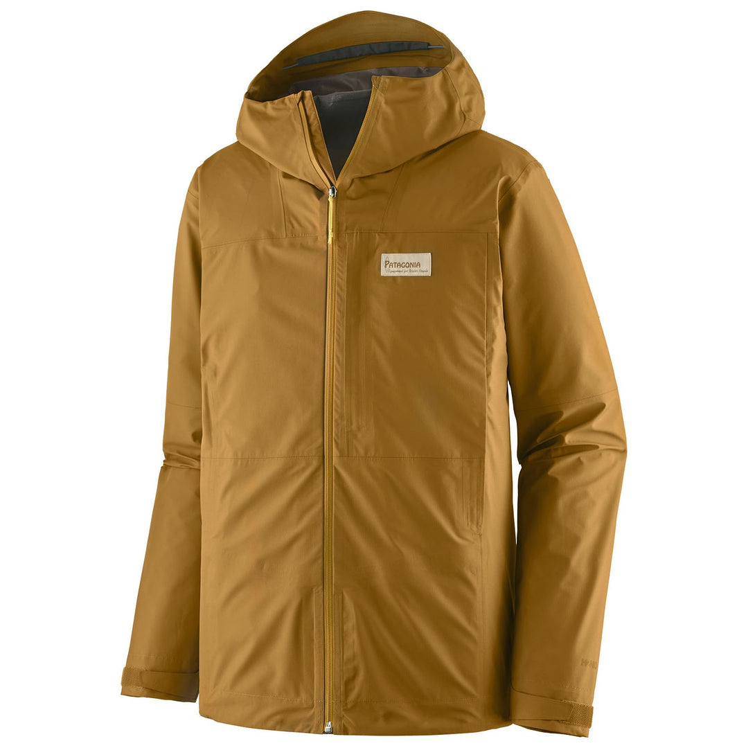 Patagonia Men's Boulder Fork Rain Jacket Bobcat Brown