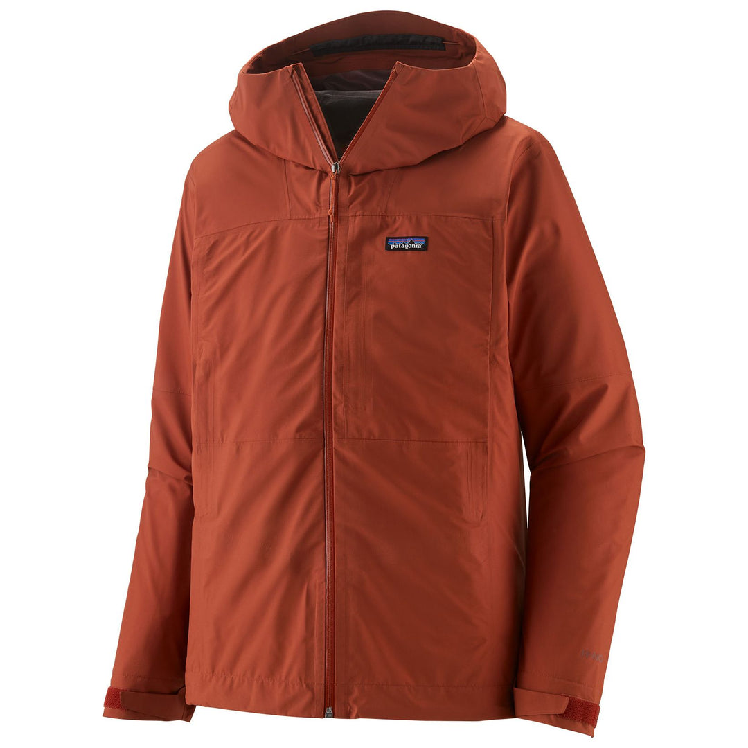Patagonia Men's Boulder Fork Rain Jacket Burnished Red Image 01