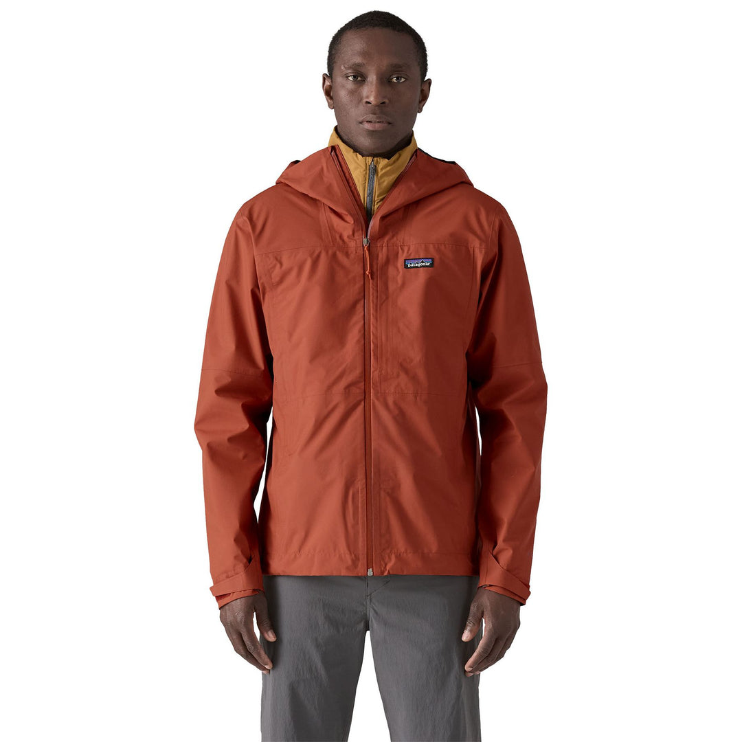 Patagonia Men's Boulder Fork Rain Jacket Burnished Red Image 02