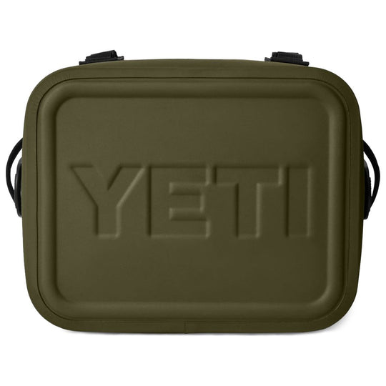 YETI Hopper Flip 12 Soft Cooler Olive / Black Image 05