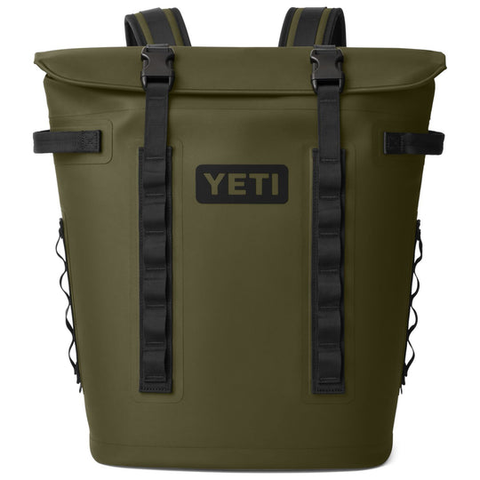 YETI Hopper Backpack M20 Soft Cooler Olive / Black Image 01
