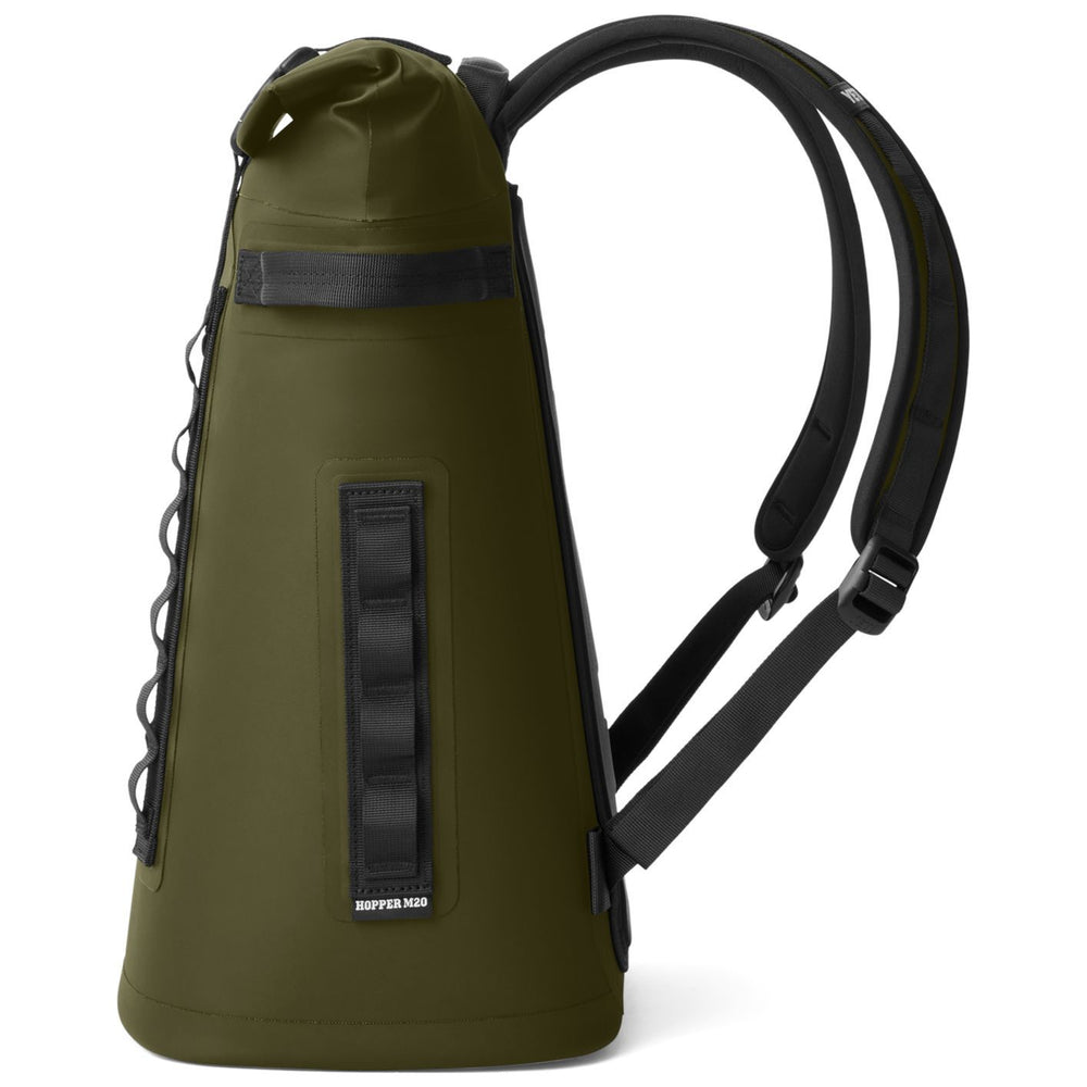 YETI Hopper Backpack M20 Soft Cooler Olive / Black Image 02