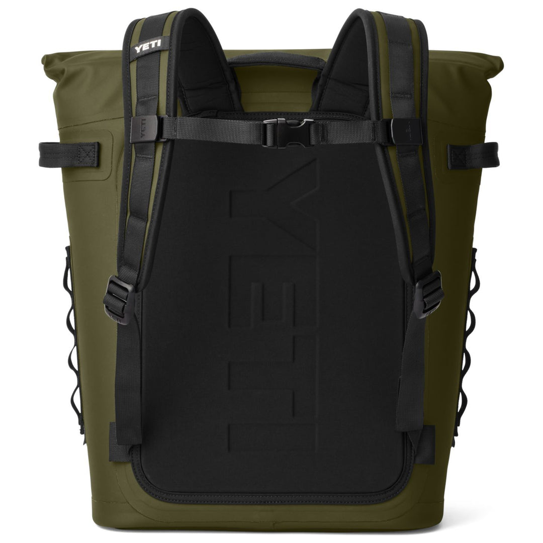 YETI Hopper Backpack M20 Soft Cooler Olive / Black Image 05