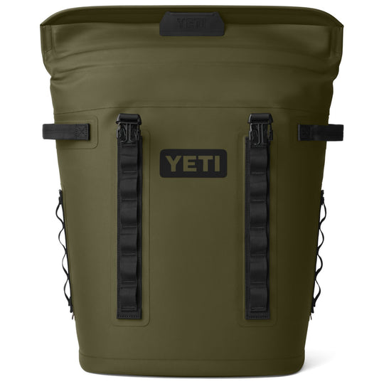 YETI Hopper Backpack M20 Soft Cooler Olive / Black Image 06