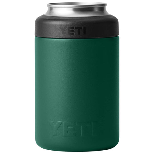 YETI Rambler 12 oz Colster 2.0 Can Cooler Black Forest Green Image 02