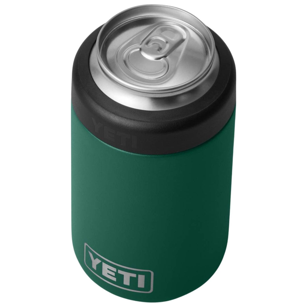 YETI Rambler 12 oz Colster 2.0 Can Cooler Black Forest Green Image 03