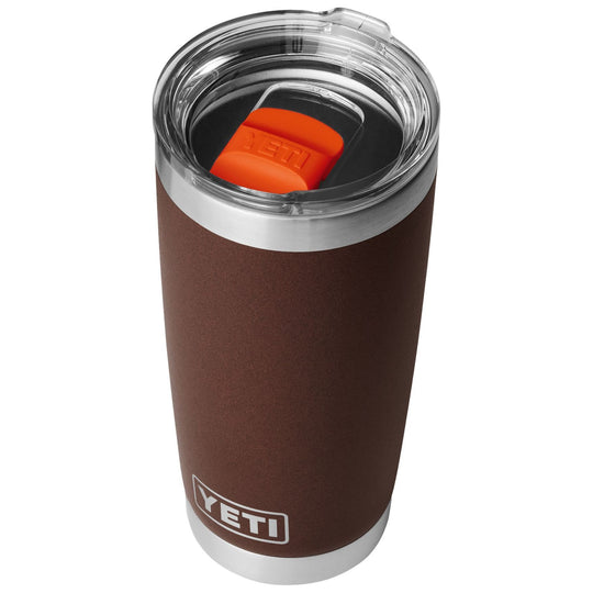 YETI Rambler 20 oz Tumbler with MagSlider Lid Wetlands Brown Image 03