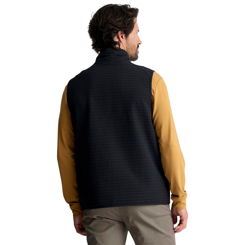 Free Fly Men's Gridback Fleece Vest Black Image 02