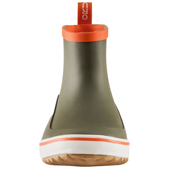 Grundens Kid's Guppy Rain Boot Olive Green Image 02