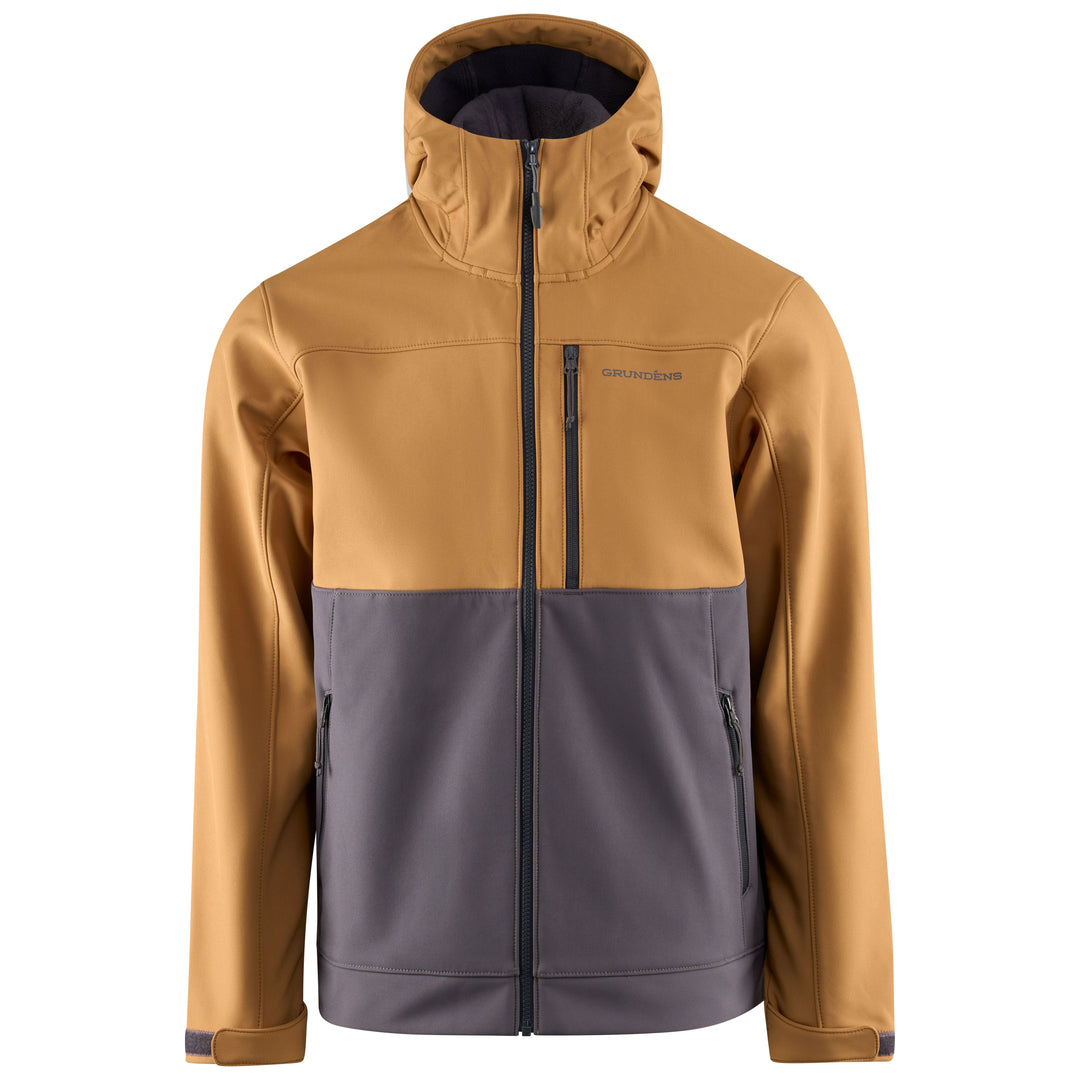 Grundens Men's Bulkhead Jacket Whiskey/Anchor Image 01