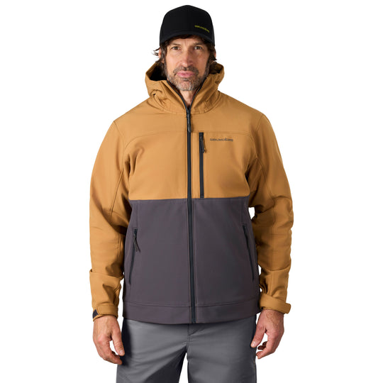 Grundens Men's Bulkhead Jacket Whiskey/Anchor Image 04