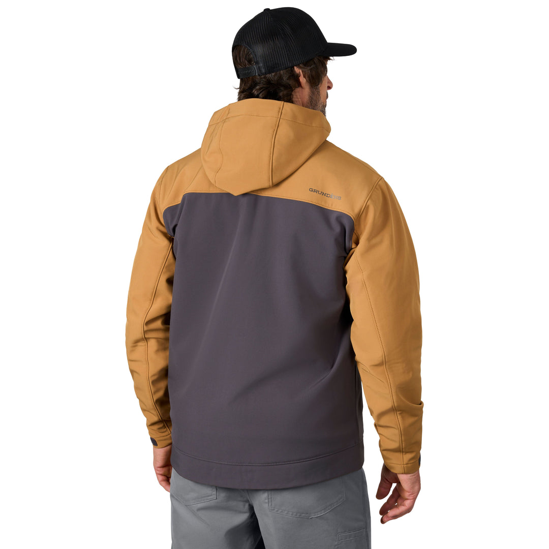 Grundens Men's Bulkhead Jacket Whiskey/Anchor Image 06