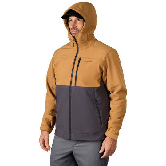 Grundens Men's Bulkhead Jacket Whiskey/Anchor Image 08