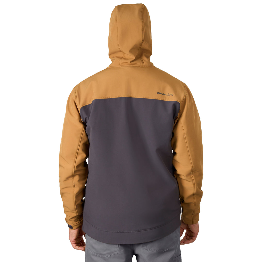 Grundens Men's Bulkhead Jacket Whiskey/Anchor Image 09