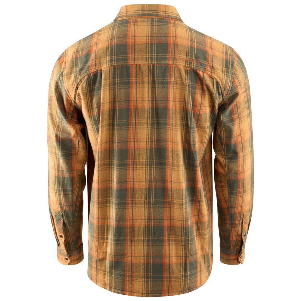 Grundens Dispatch Flannel Shirt Oak Plaid Image 02