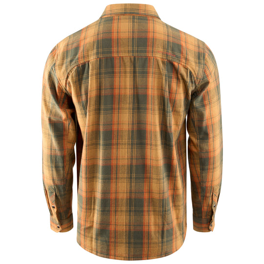 Grundens Dispatch Flannel Shirt Oak Plaid Image 02